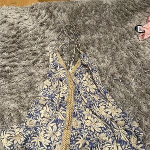 Floral Print Halter Dress